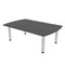 Skutchi Designs 45.25 in W, 71.5 in L, 29 in H, Engineered Wood Top, Grey HAR-AREC-46X72-PT-AN - alternate 1